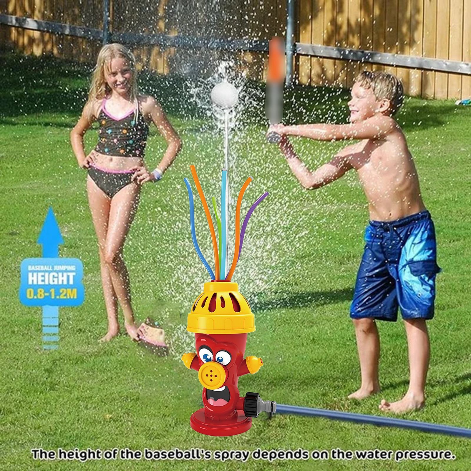 Little Girl Toys Creativity Tool Toy Set Brain Development Fire Hydrant Water Spray Play Outdoor Sprinkler Children's Rotating